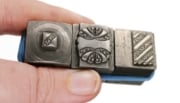 Picture of Impression Die Flourish Stripes Shot Plate