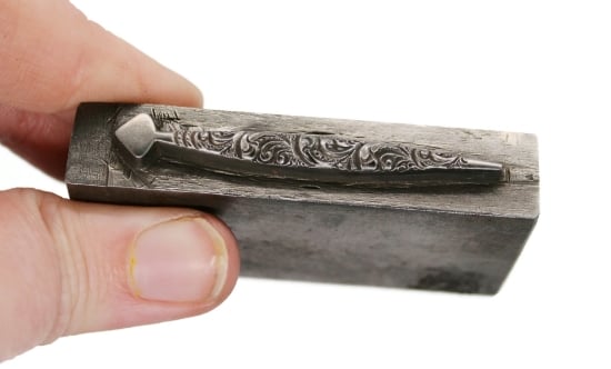 Picture of Impression Die Flourishing Utensil Component