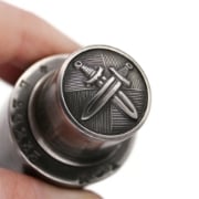 Picture of Impression Die Crossed Swords Button