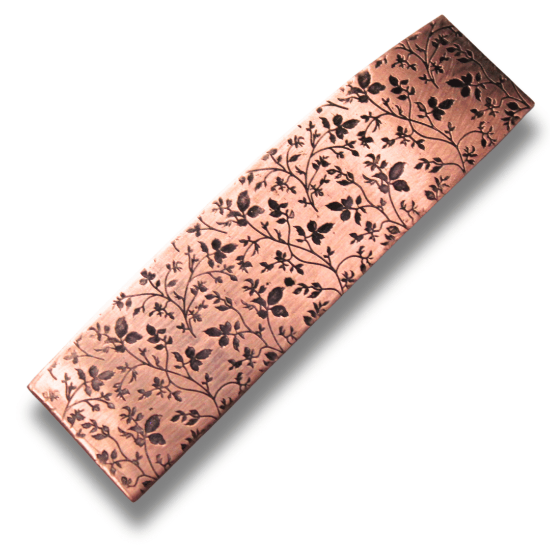 Picture of Mini Pattern Plate MRMP452 Dainty Leaves