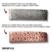 Picture of Mini Pattern Plate MRMP452 Dainty Leaves