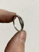 Picture of Impression Die Dainty Leaf Ring