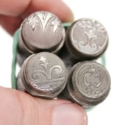 Picture of Impression Die Guilloche Buttons Quartet