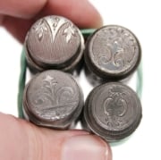 Picture of Impression Die Guilloche Buttons Quartet
