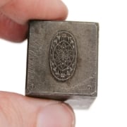 Picture of Impression Die Tiny Floral Filigree Oval