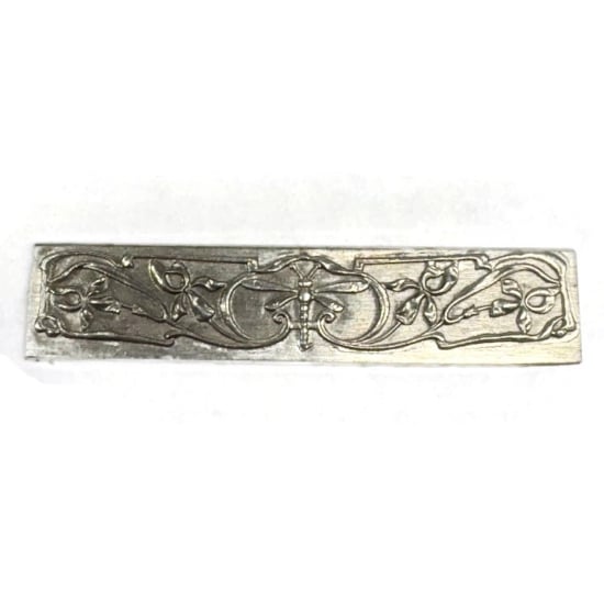 Picture of Sterling Silver Stamping Nouveau Dragonfly Ring Band