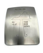 Picture of Pancake Die VA3in Virginia Ornament