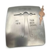 Picture of Pancake Die 1975 Ornate Drop Ornament F