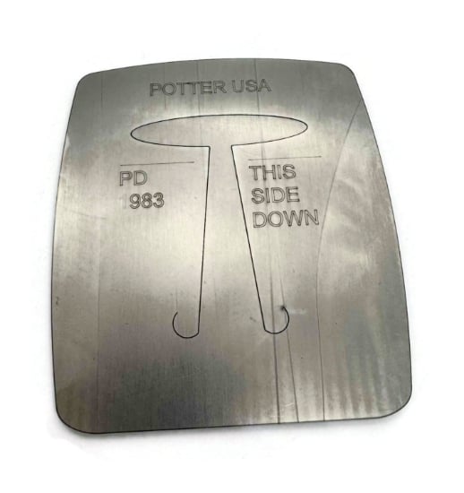 Picture of Pancake Die 1983  Skinny Oval 2-1/2"