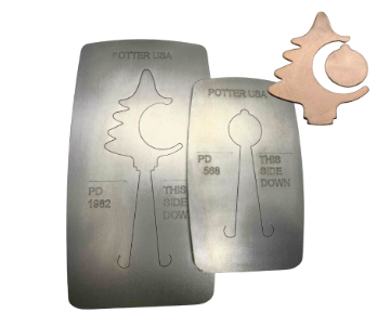 Show details for Pancake Die Tree with Ornament Bundle Picture of Pancake Die Tree with Ornament Bundle