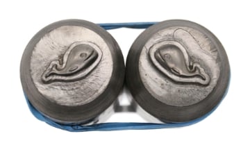 Show details for Impression Die Happy Little Whale Pair Picture of Impression Die Happy Little Whale Pair