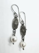 Picture of Impression Die Tiny Floral Filigree Oval