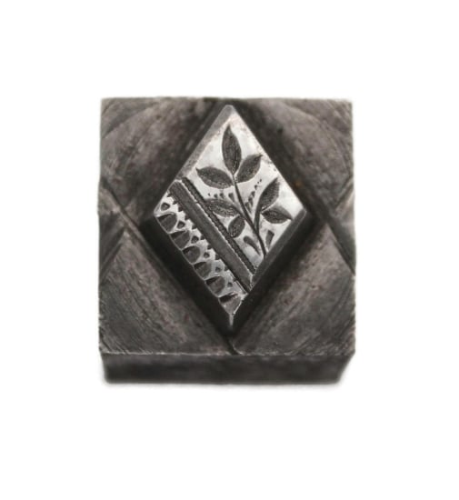 Picture of Impression Die Floral Scrapbook Diamond