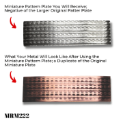 Picture of Mini Pattern Plate MRMP222 Beads