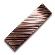 Picture of Mini Pattern Plate MRMP282 Candy Cane Stripes