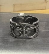 Picture of Impression Die Nouveau Dragonfly Ring Band