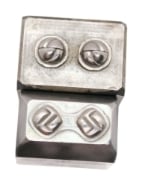 Picture of Impression Die Fault Line Beads Shot Plate