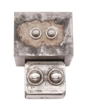 Show details for Impression Die Striped Beads Shot Plate Picture of Impression Die Striped Beads Shot Plate