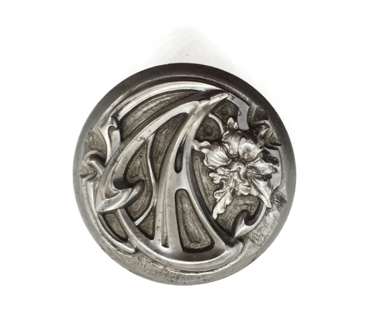 Picture of Impression Die Art Nouveau A with Flower