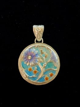 Picture of Class - Champleve Enamel Pendant - January 23, 2026