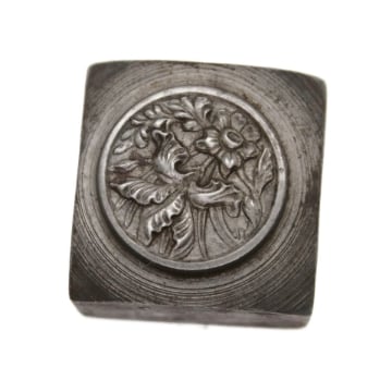 Show details for Impression Die Iris & Daffodil Picture of Impression Die Iris & Daffodil