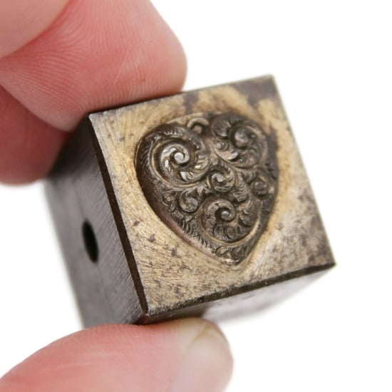 Picture of Impression Die Frigid Heart Charm