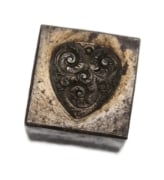 Picture of Impression Die Frigid Heart Charm