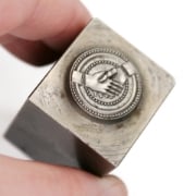Picture of Impression Die Small Handshake Medallion