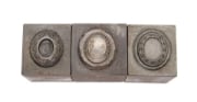 Picture of Impression Die Outlined Oval Bezels Trio