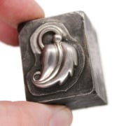 Picture of Impression Die Flowing Leaf Pair with Loops