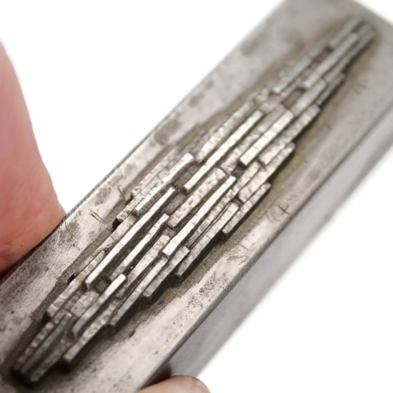 Picture of Impression Die Selenite Ring