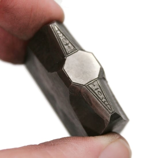 Picture of Impression Die Simple Octagon Ring