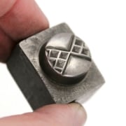 Picture of Impression Die Bedazzled Bowtie Button