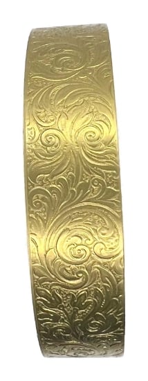 Picture of NEW Morrow Fancy Scroll & Patterns BRASS Strip CFW339