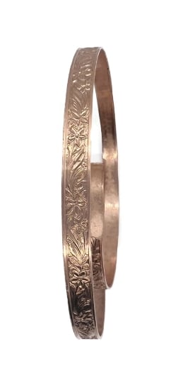 Picture of NEW Morrow Flowers & Leaves Patterns Copper Strip CFW340