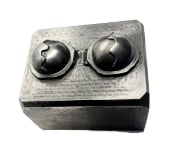 Picture of Impression Die Melting Beads and a Smile