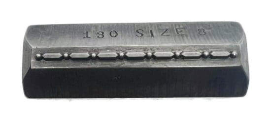 Picture of Impression Die Dot Dash Dot Dash Ring