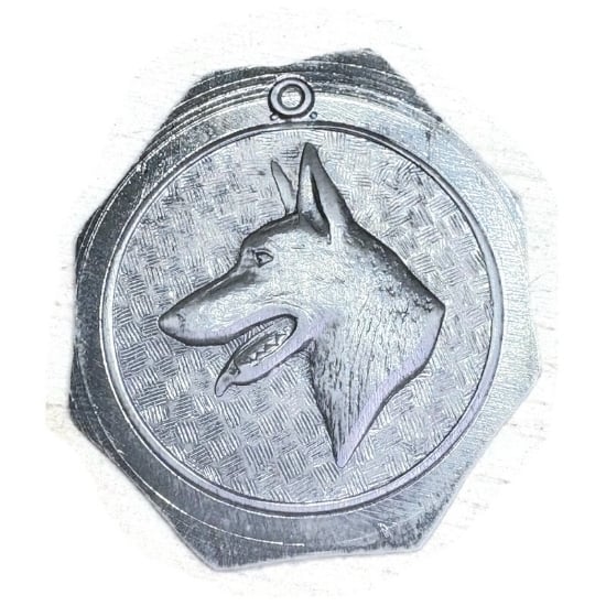 Picture of Sterling Silver Stamping Dog Pendant