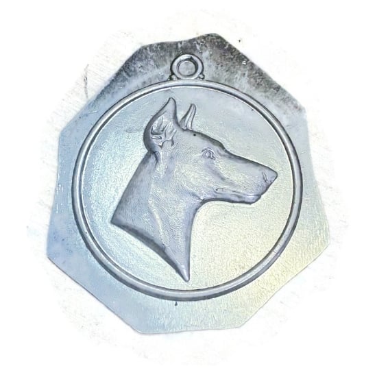 Picture of Sterling Silver Stamping Dog Pendant II