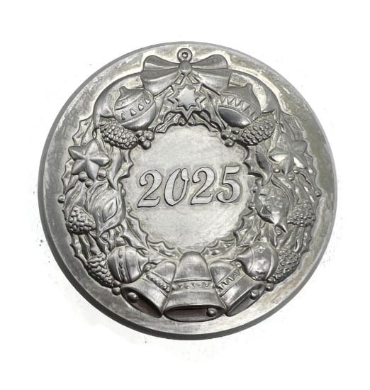 Picture of Impression Die 2025 Holiday Ornament