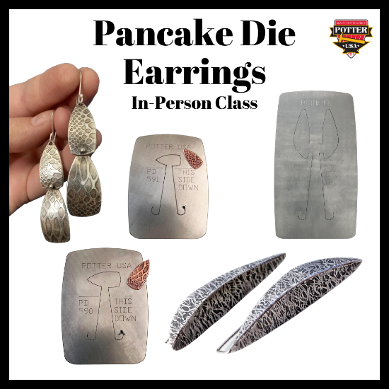 Picture of Class -Pancake Die Earrings - June 9th, 2026