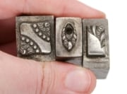 Picture of Impression Die Revealed Patterns Shot Plate