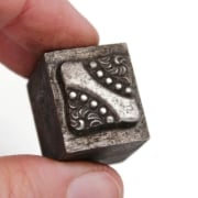 Picture of Impression Die Revealed Patterns Shot Plate