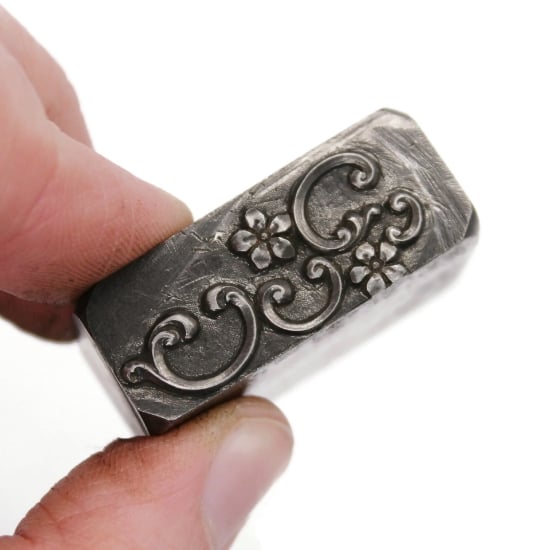 Picture of Impression Die Wrought Iron Flowers Left