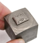 Picture of Impression Die Winged Path Button