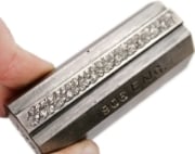 Picture of Impression Die Delicate Flowers Patterned Band