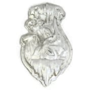 Picture of Fine Silver Stamping Winter Flower Vignette