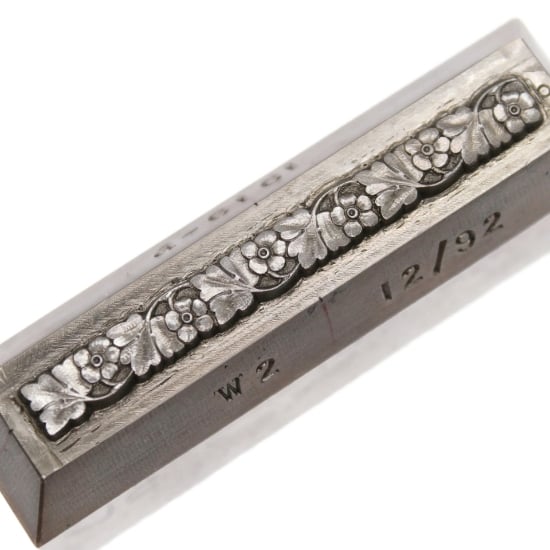 Picture of Impression Die May Queen Patterned Band