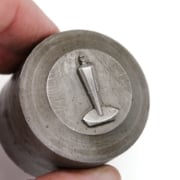 Picture of Impression Die Geometric Oscar Pin