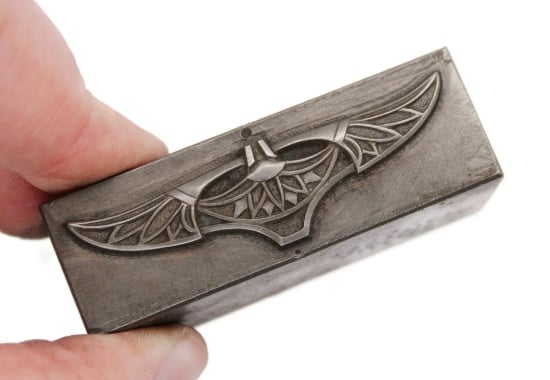Picture of Impression Die Egyptian Revival Purse Clasp